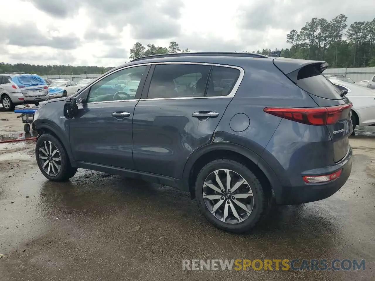 2 Photograph of a damaged car KNDPNCAC8K7585950 KIA SPORTAGE 2019
