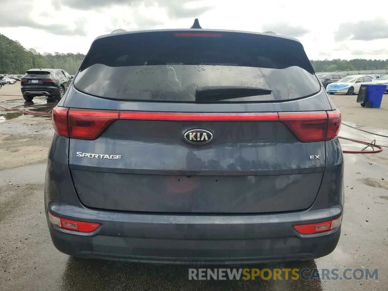 6 Photograph of a damaged car KNDPNCAC8K7585950 KIA SPORTAGE 2019