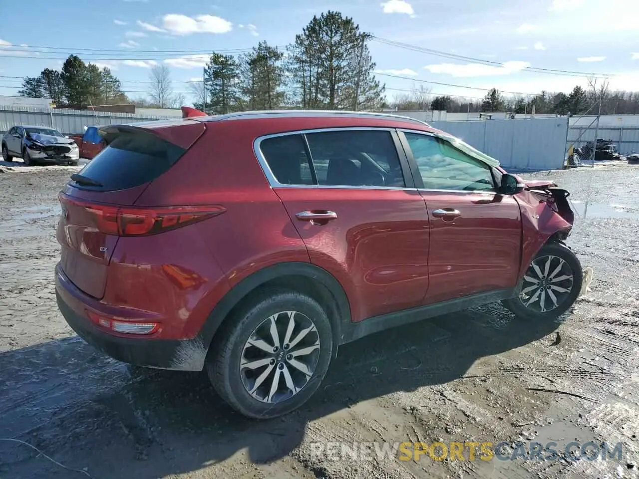 3 Photograph of a damaged car KNDPNCAC9K7500663 KIA SPORTAGE 2019