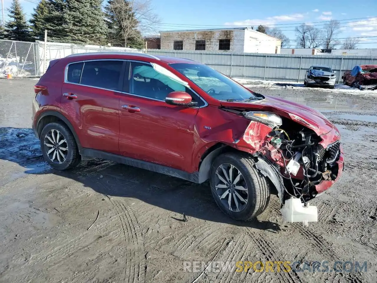 4 Photograph of a damaged car KNDPNCAC9K7500663 KIA SPORTAGE 2019