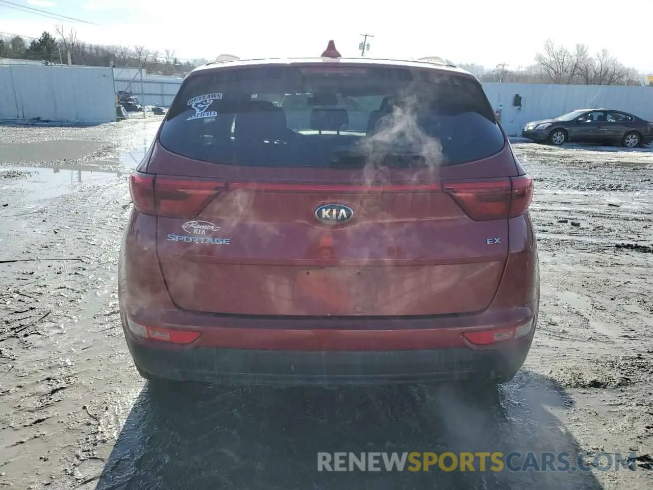 6 Photograph of a damaged car KNDPNCAC9K7500663 KIA SPORTAGE 2019