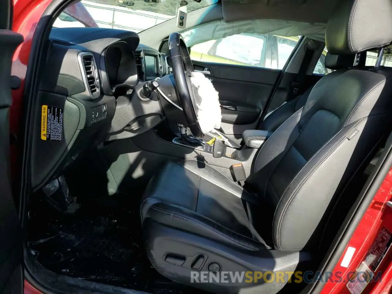 7 Photograph of a damaged car KNDPNCAC9K7500663 KIA SPORTAGE 2019