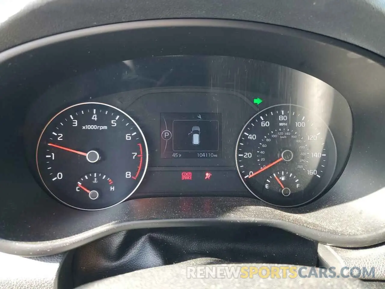 9 Photograph of a damaged car KNDPNCAC9K7500663 KIA SPORTAGE 2019