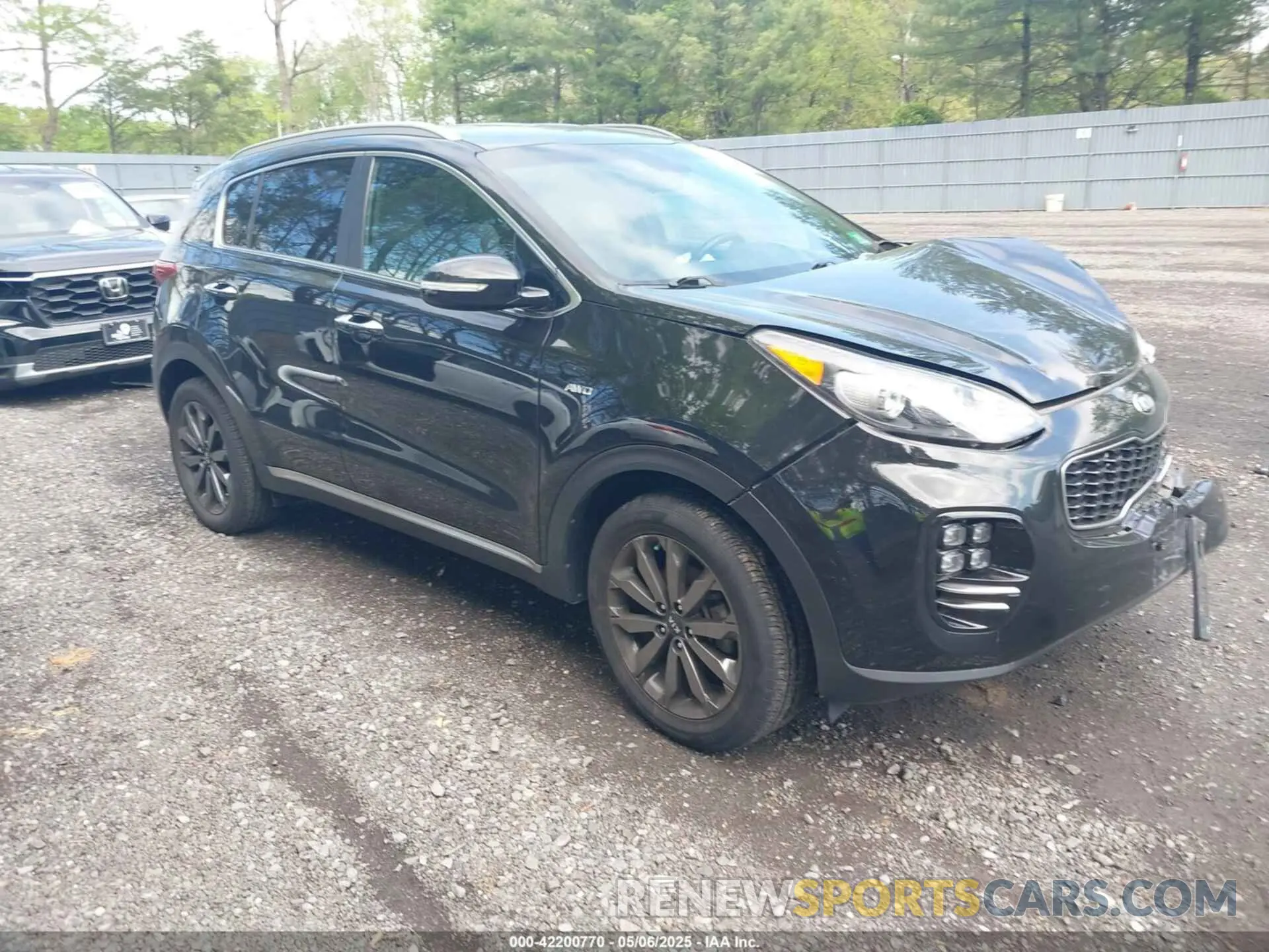 1 Photograph of a damaged car KNDPNCAC9K7528981 KIA SPORTAGE 2019