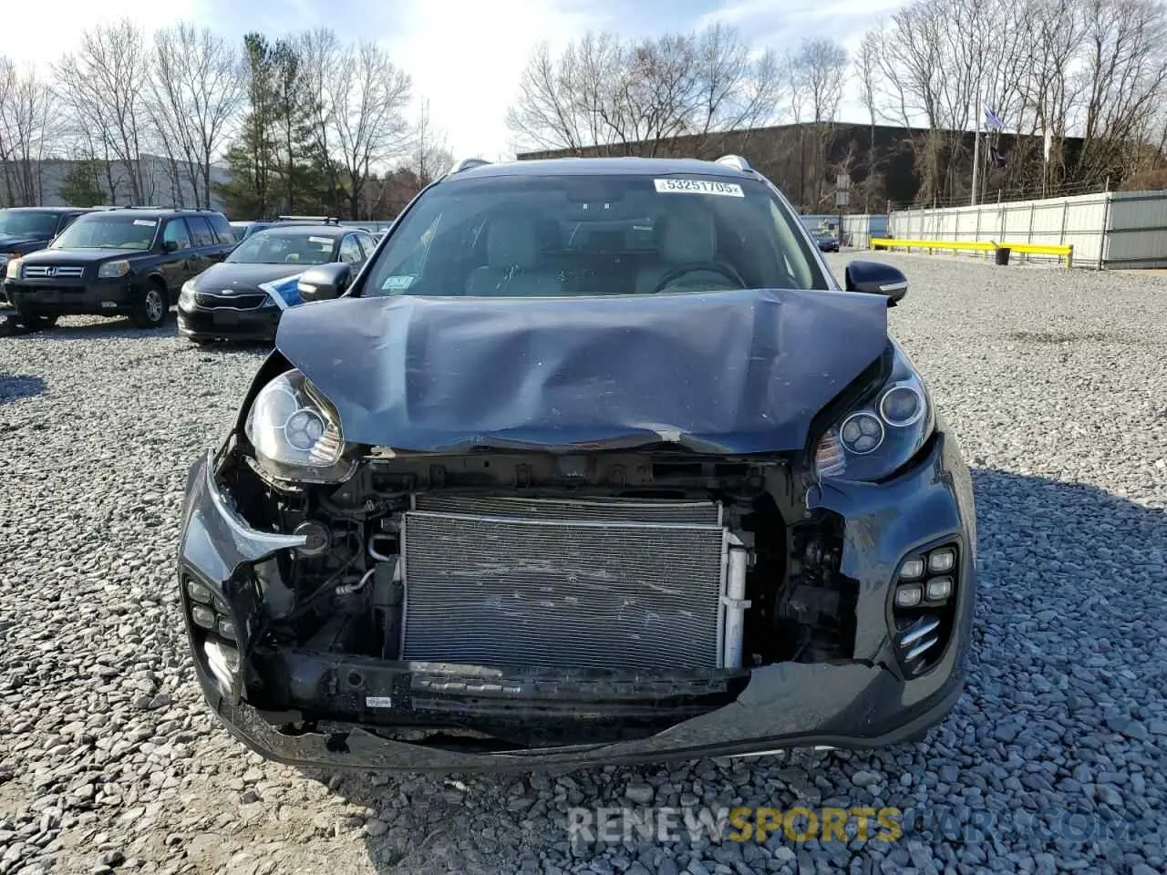 5 Photograph of a damaged car KNDPNCAC9K7533792 KIA SPORTAGE 2019