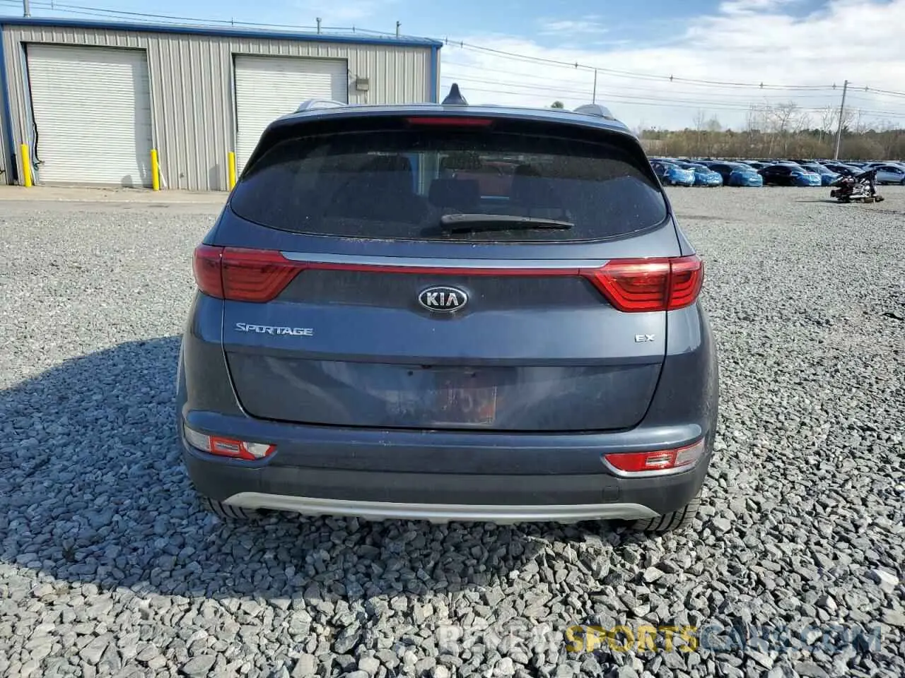 6 Photograph of a damaged car KNDPNCAC9K7533792 KIA SPORTAGE 2019