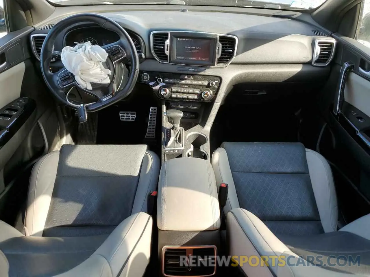 8 Photograph of a damaged car KNDPNCAC9K7533792 KIA SPORTAGE 2019