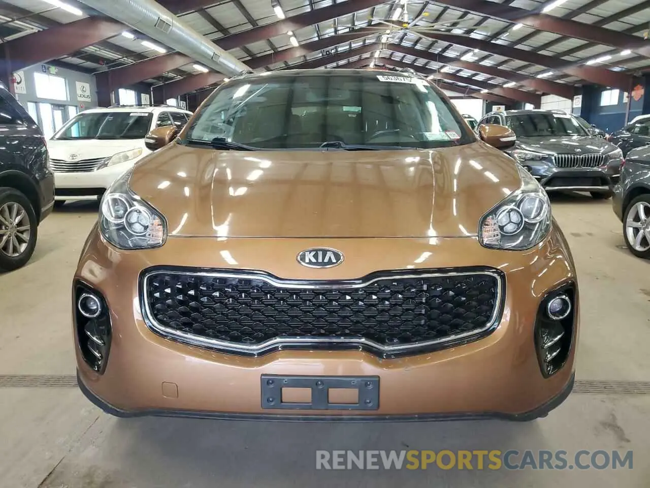 5 Photograph of a damaged car KNDPNCAC9K7611505 KIA SPORTAGE 2019