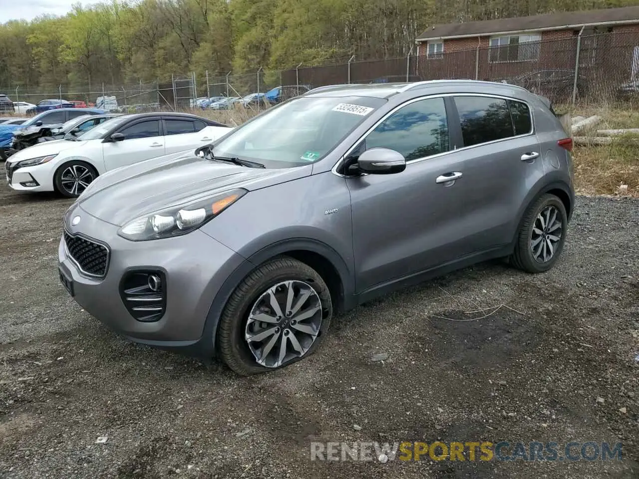 1 Photograph of a damaged car KNDPNCACXK7542002 KIA SPORTAGE 2019