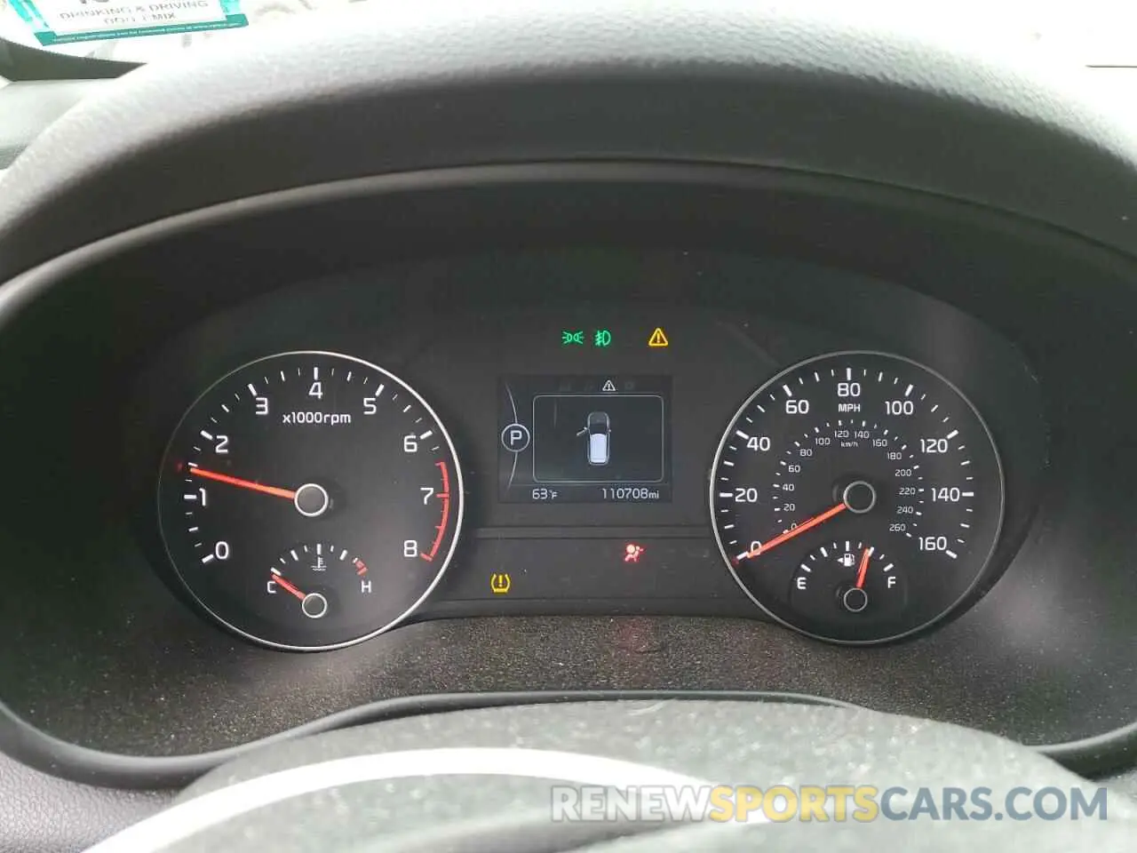 9 Photograph of a damaged car KNDPNCACXK7542002 KIA SPORTAGE 2019