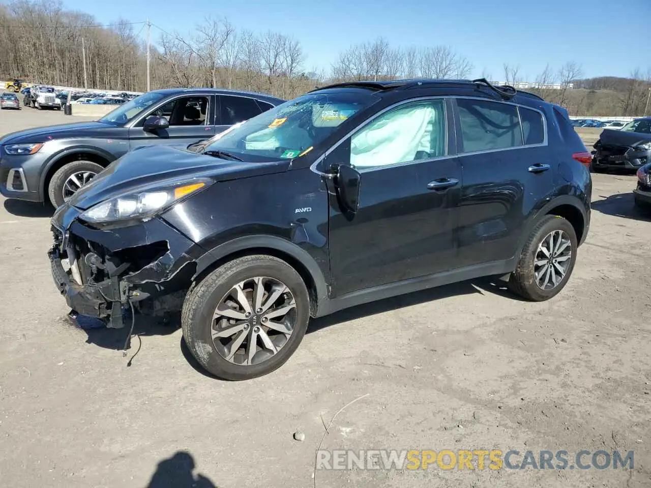 1 Photograph of a damaged car KNDPNCACXK7550424 KIA SPORTAGE 2019