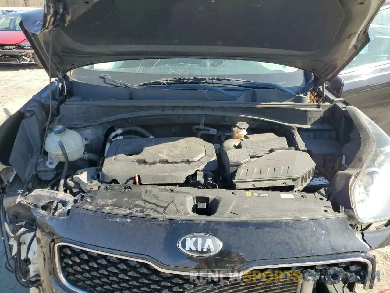 12 Photograph of a damaged car KNDPNCACXK7550424 KIA SPORTAGE 2019