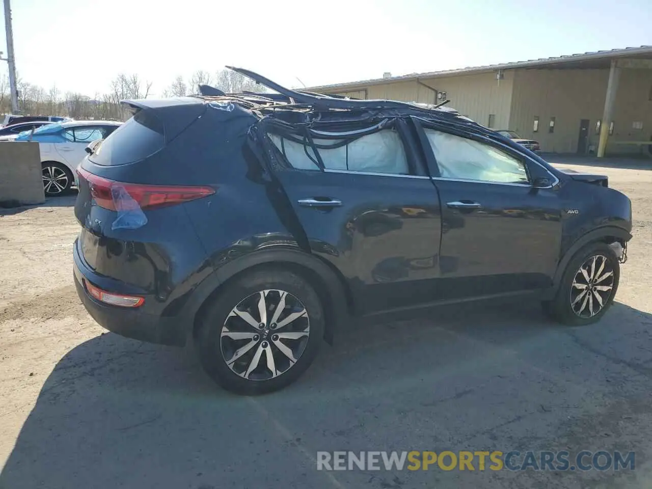 3 Photograph of a damaged car KNDPNCACXK7550424 KIA SPORTAGE 2019