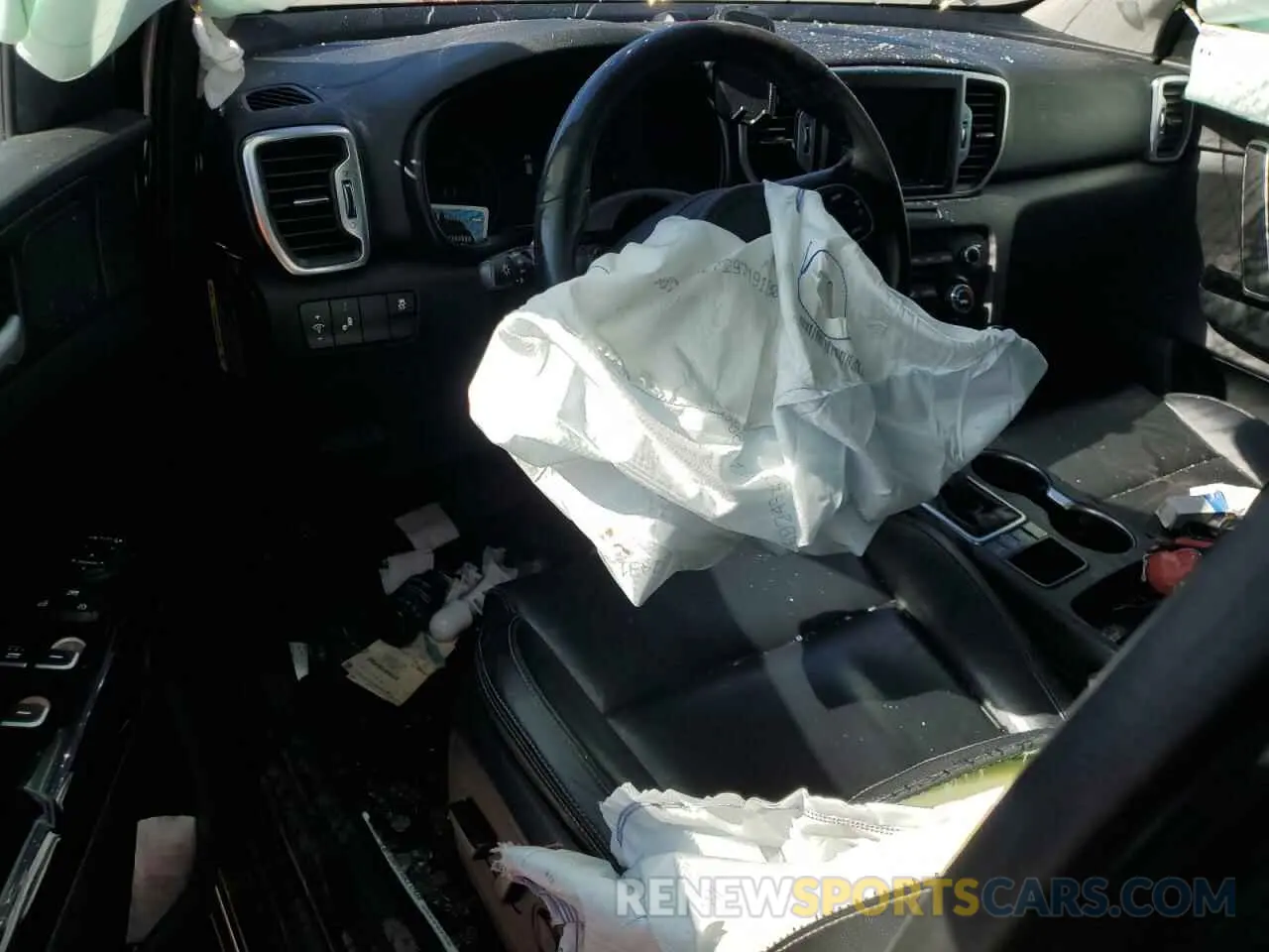 8 Photograph of a damaged car KNDPNCACXK7550424 KIA SPORTAGE 2019