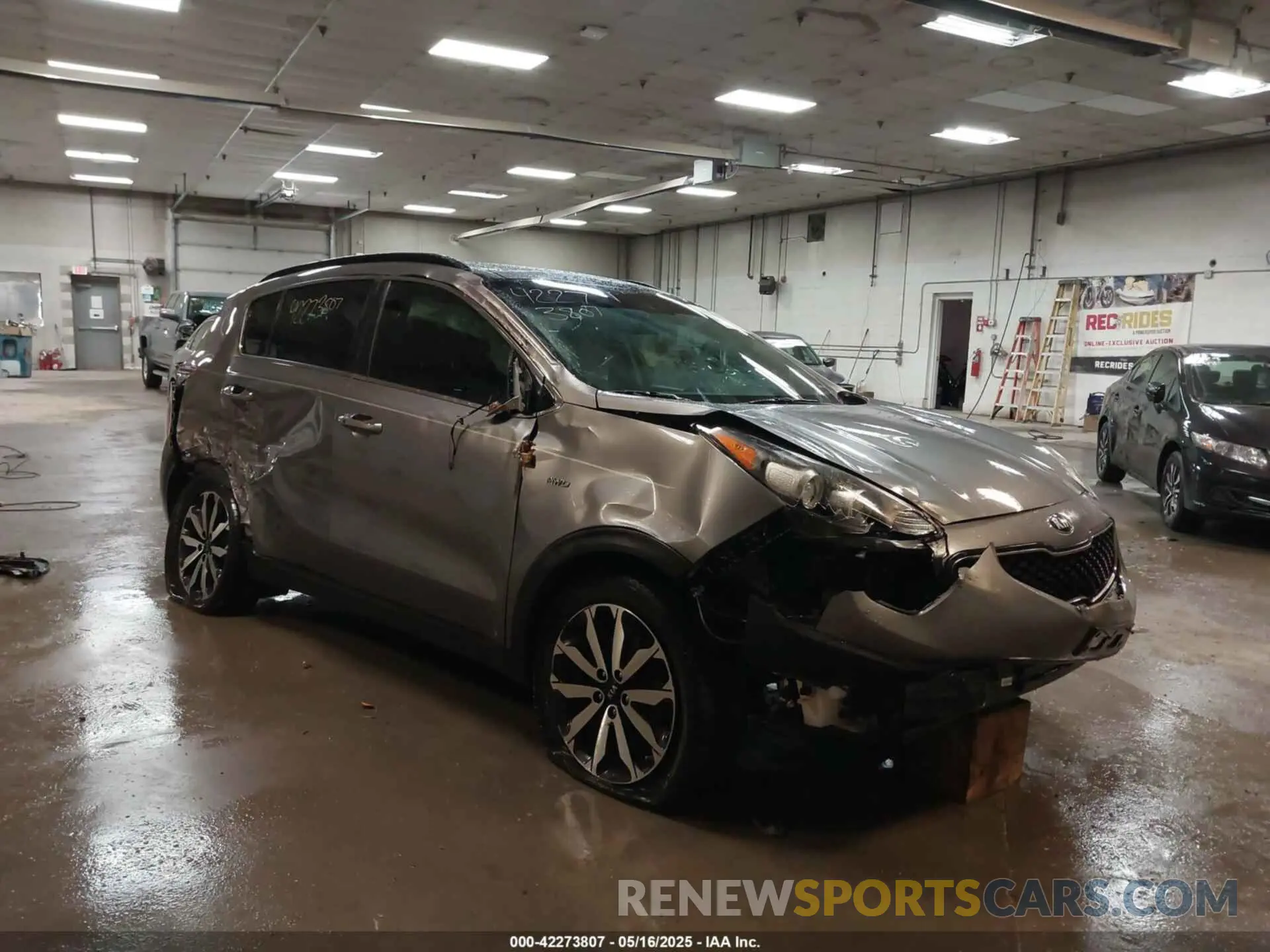 1 Photograph of a damaged car KNDPNCACXK7550830 KIA SPORTAGE 2019