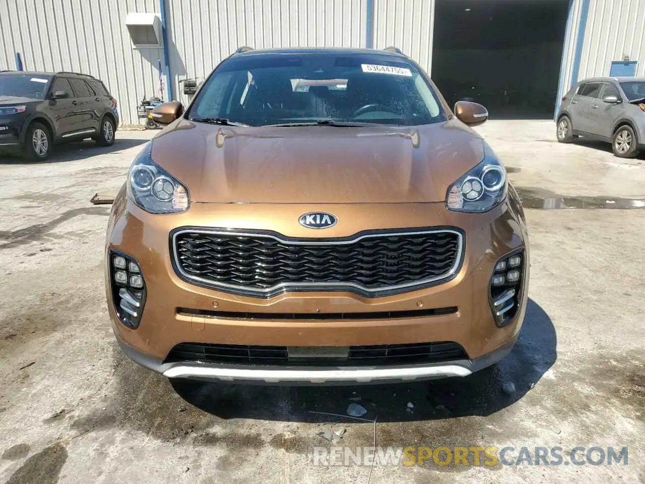 5 Photograph of a damaged car KNDPR3A63K7533818 KIA SPORTAGE 2019