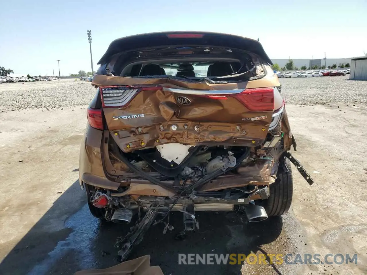 6 Photograph of a damaged car KNDPR3A63K7533818 KIA SPORTAGE 2019