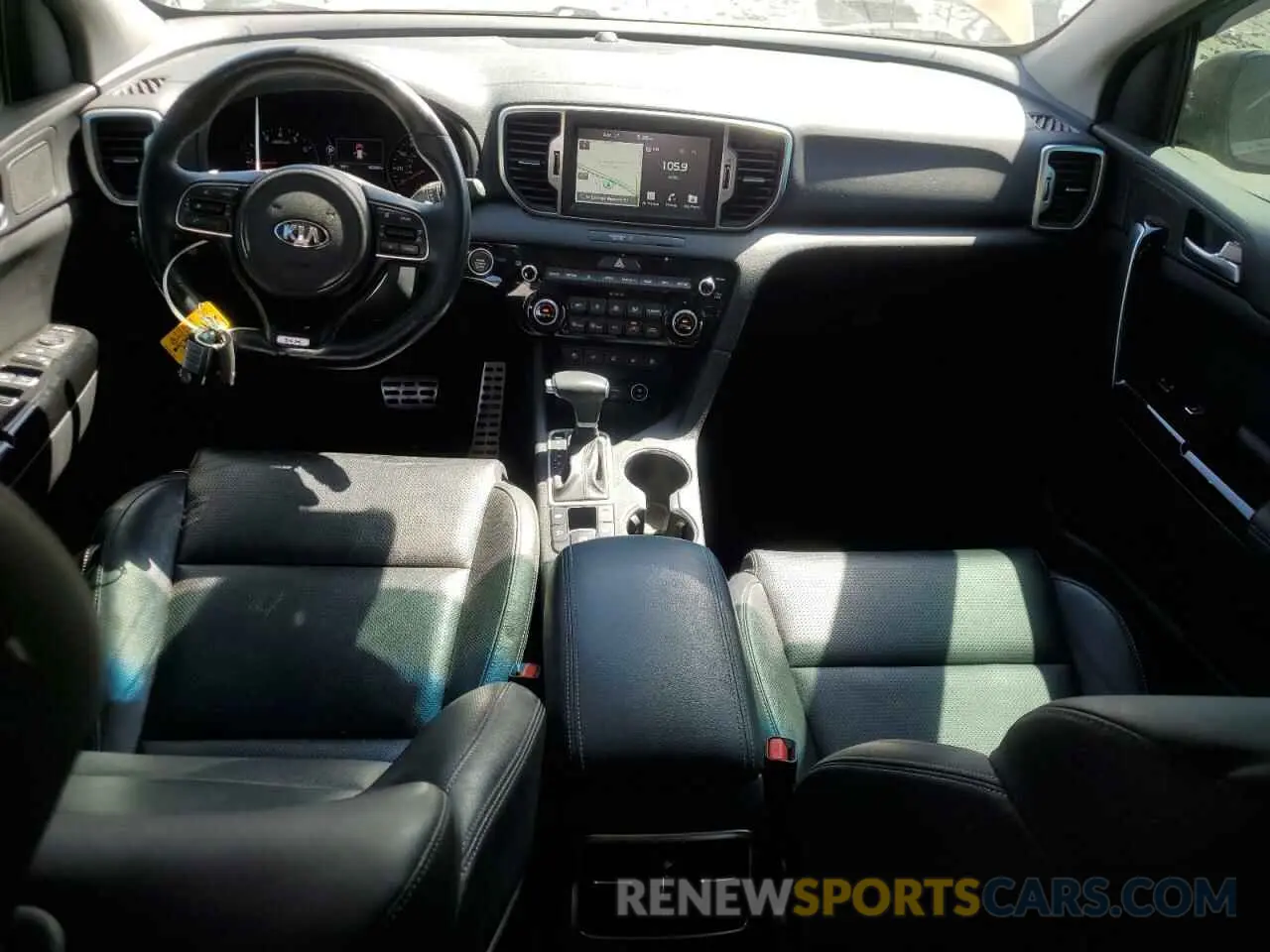 8 Photograph of a damaged car KNDPR3A63K7533818 KIA SPORTAGE 2019