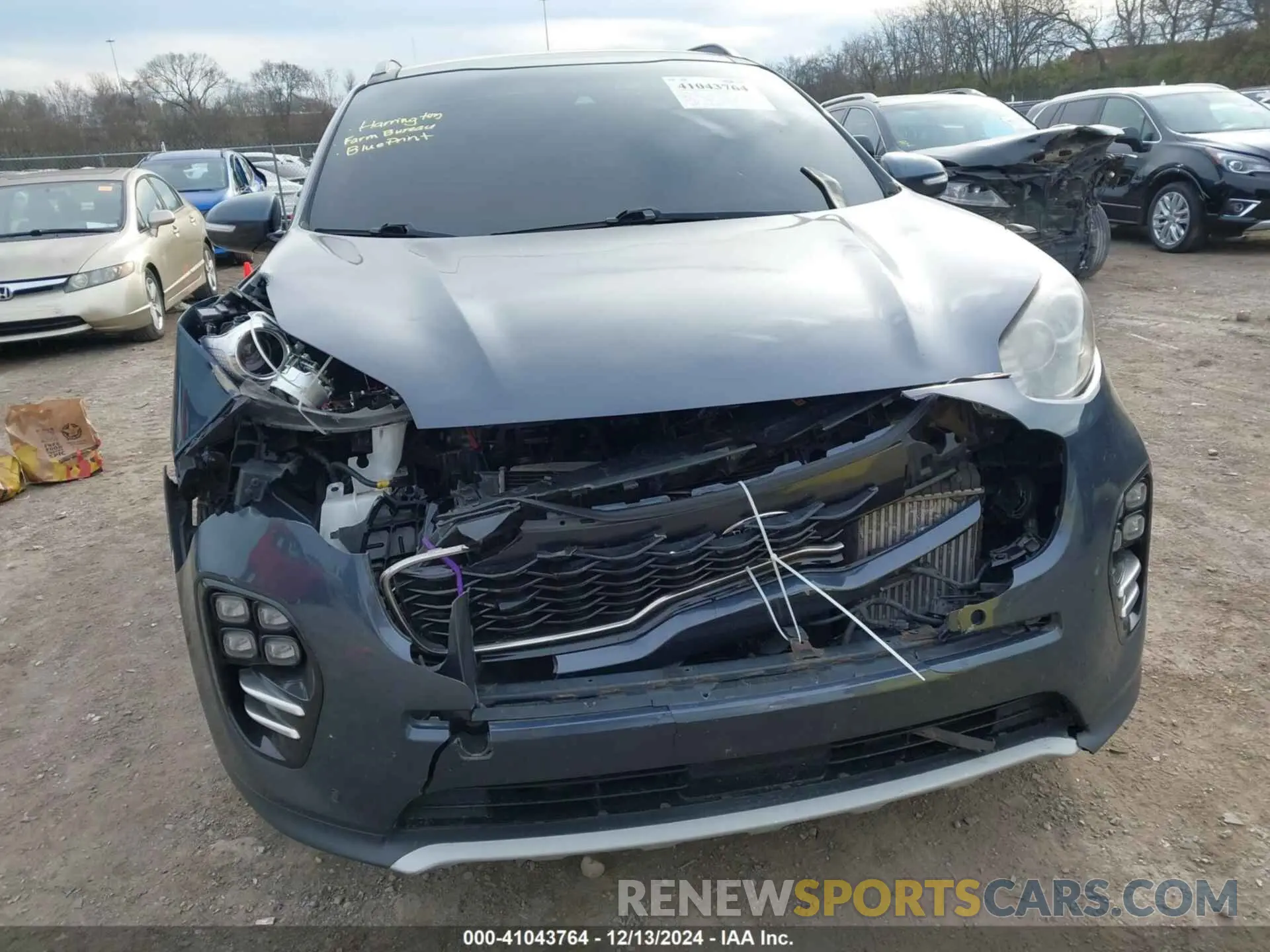 12 Photograph of a damaged car KNDPR3A65K7517975 KIA SPORTAGE 2019