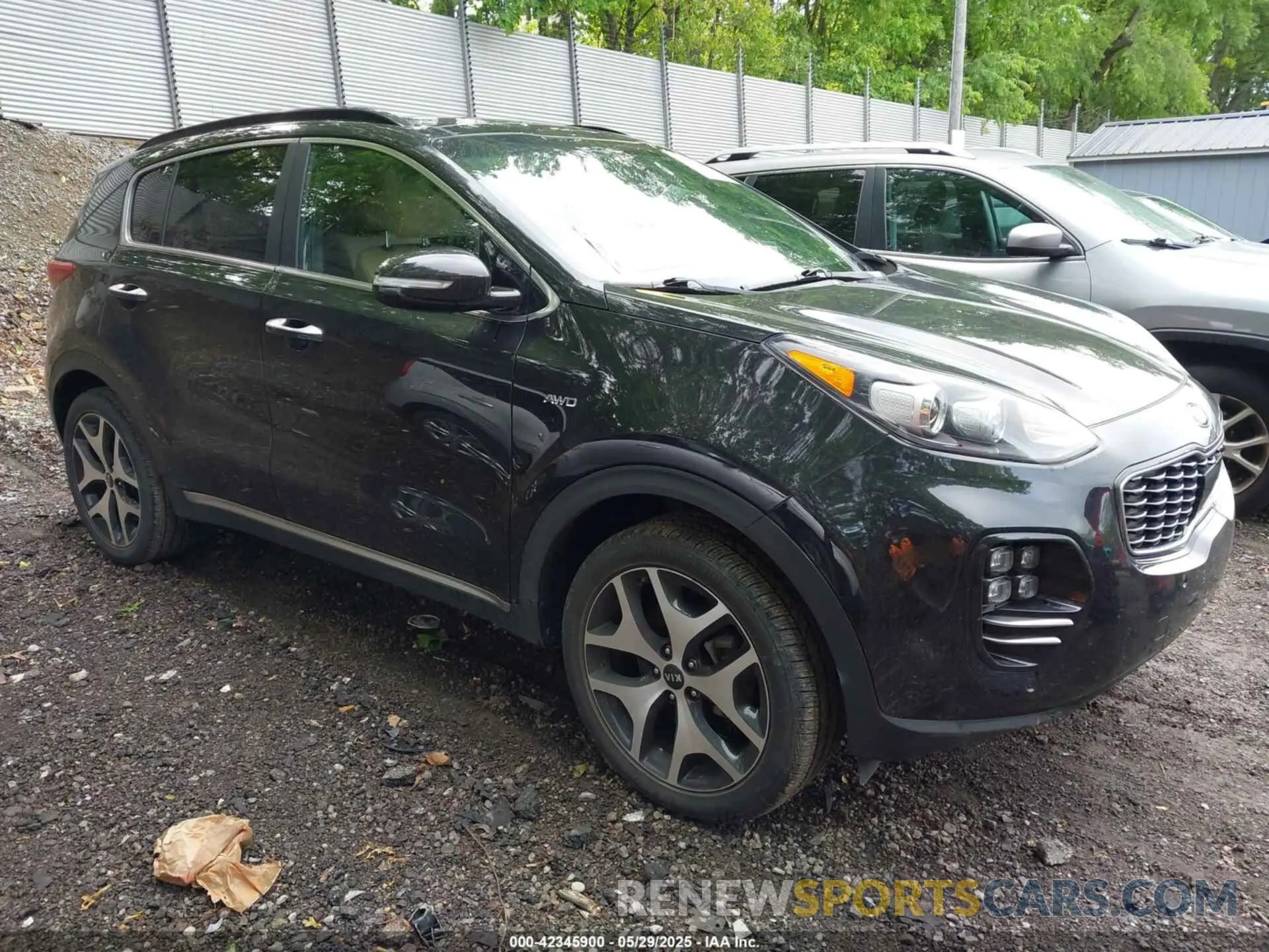 1 Photograph of a damaged car KNDPRCA62K7616978 KIA SPORTAGE 2019