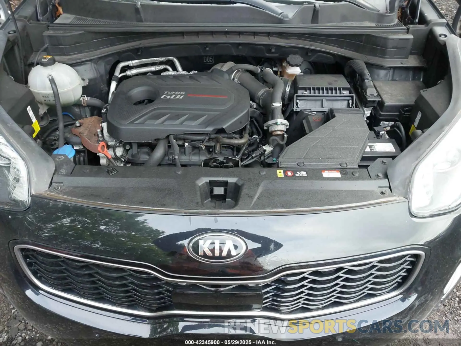 10 Photograph of a damaged car KNDPRCA62K7616978 KIA SPORTAGE 2019