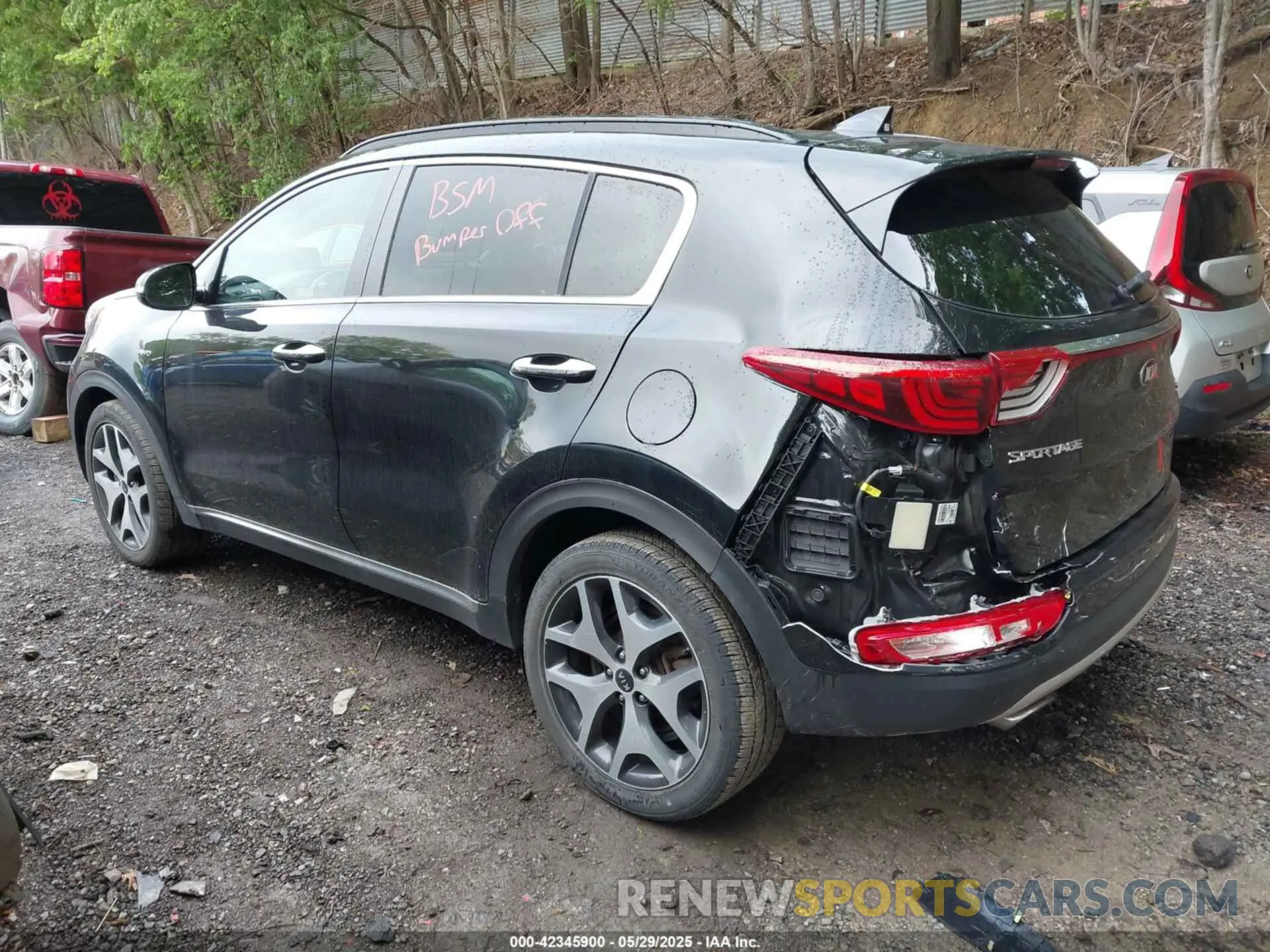 3 Photograph of a damaged car KNDPRCA62K7616978 KIA SPORTAGE 2019