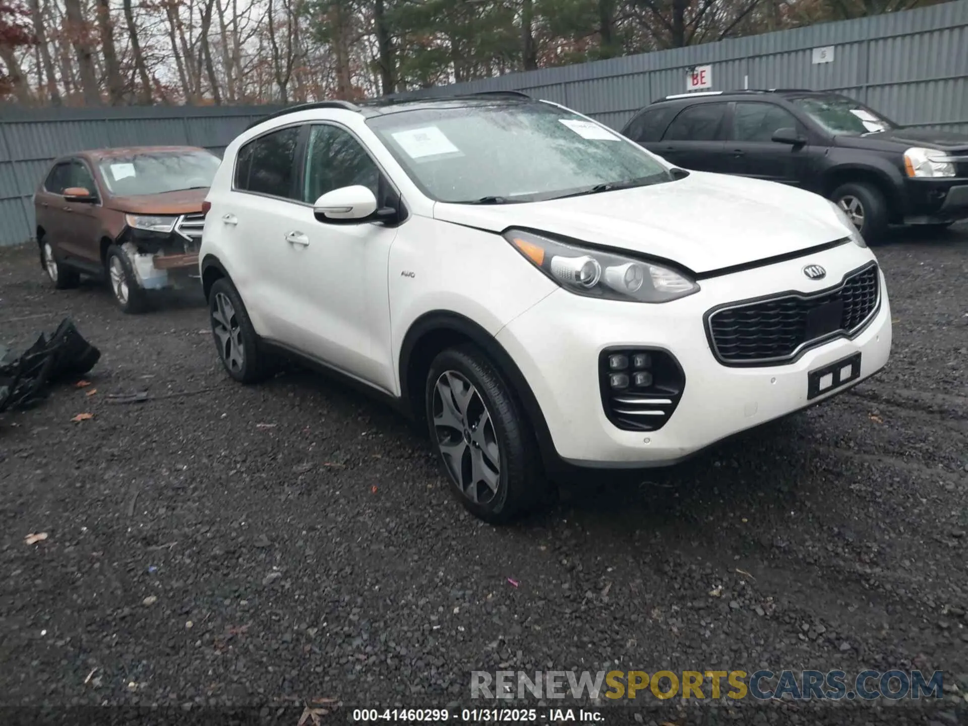 1 Photograph of a damaged car KNDPRCA65K7622774 KIA SPORTAGE 2019