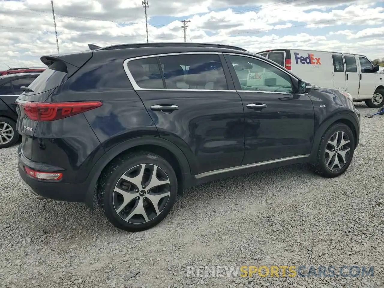 3 Photograph of a damaged car KNDPRCA67K7580480 KIA SPORTAGE 2019