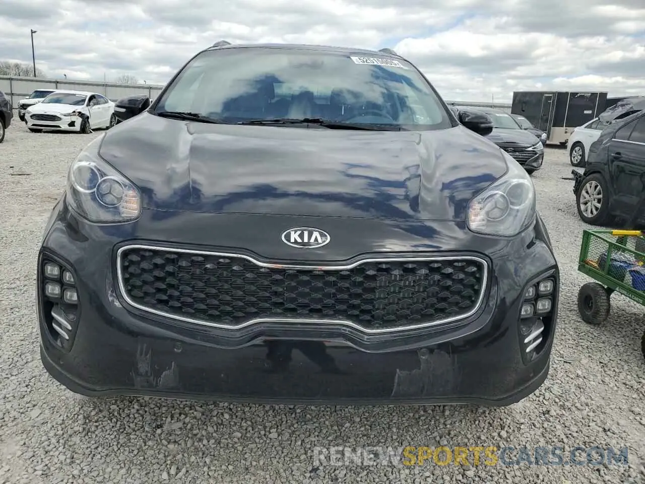 5 Photograph of a damaged car KNDPRCA67K7580480 KIA SPORTAGE 2019