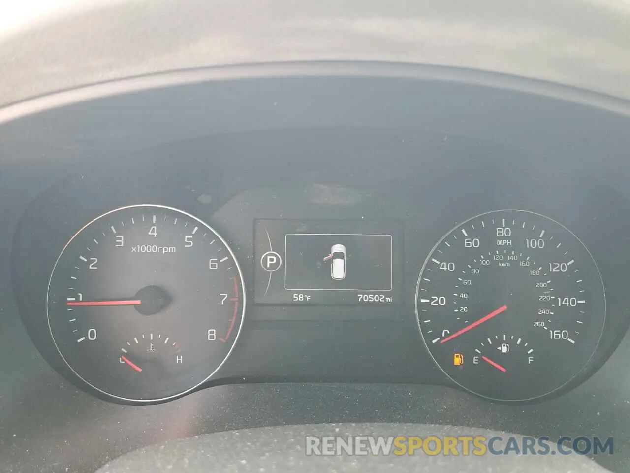 9 Photograph of a damaged car KNDPRCA67K7580480 KIA SPORTAGE 2019