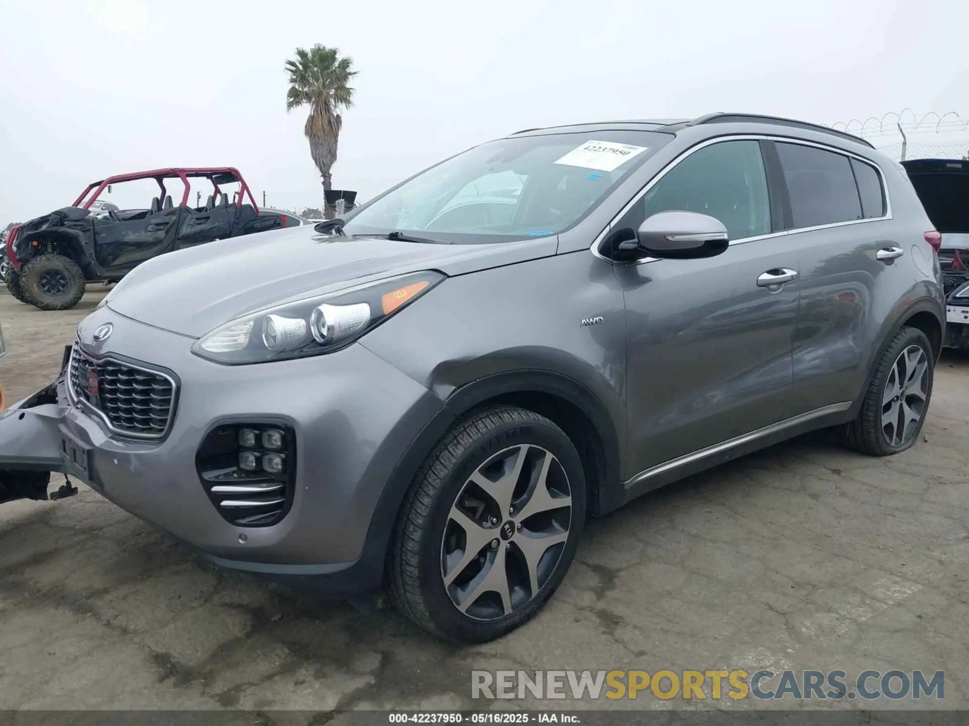 2 Photograph of a damaged car KNDPRCA69K7540272 KIA SPORTAGE 2019