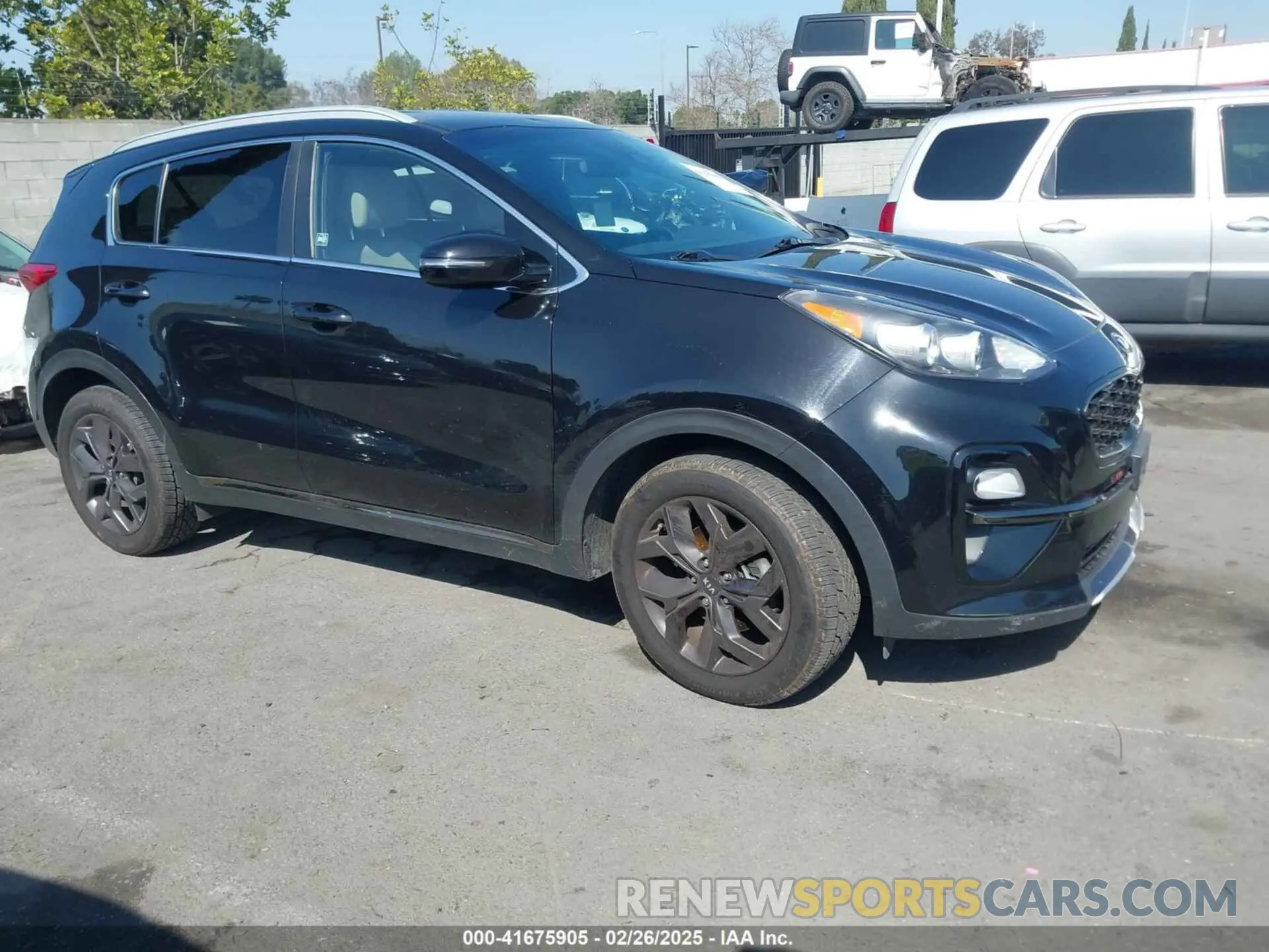 13 Photograph of a damaged car KNDP63AC0L7691095 KIA SPORTAGE 2020