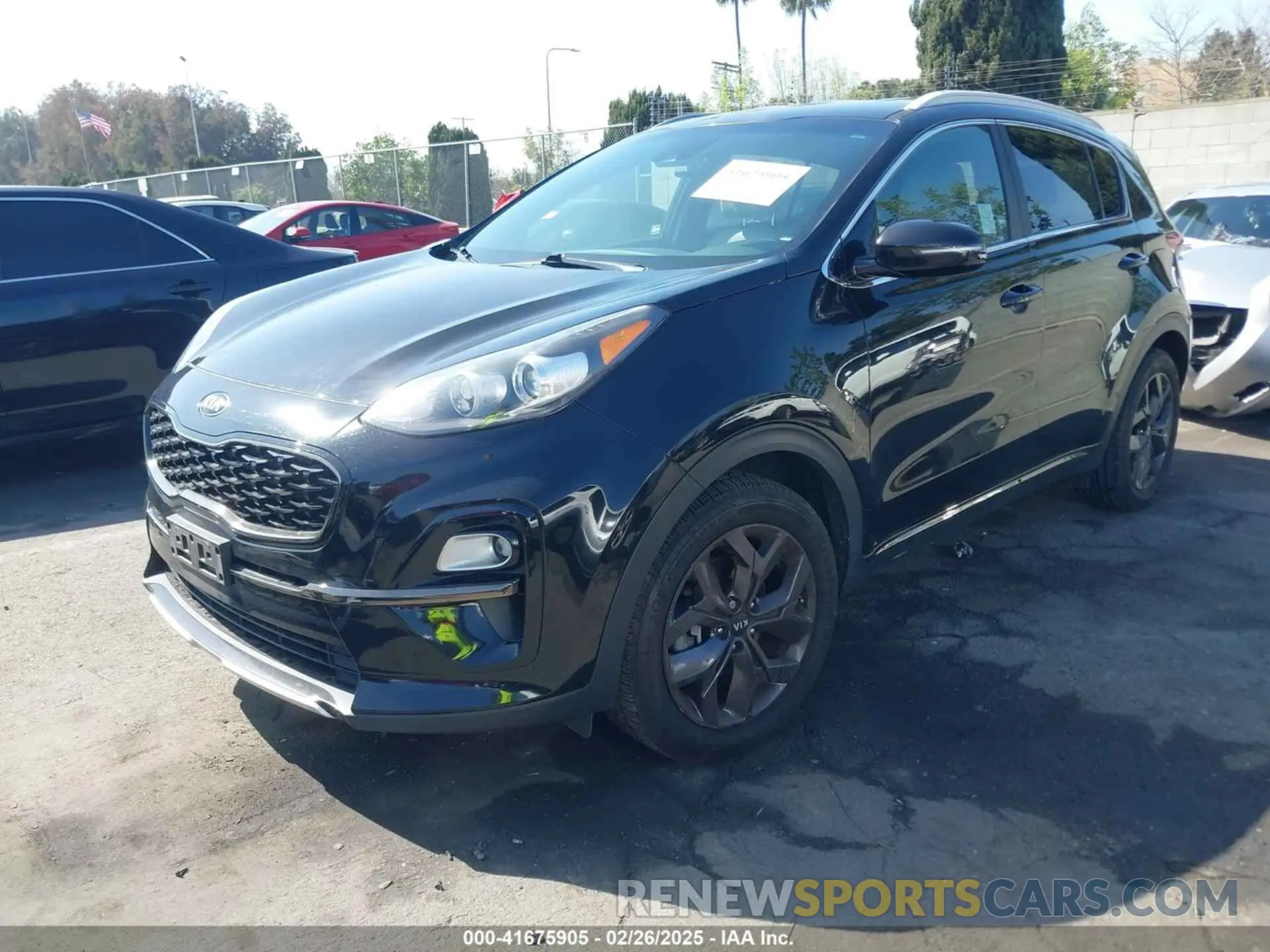 2 Photograph of a damaged car KNDP63AC0L7691095 KIA SPORTAGE 2020