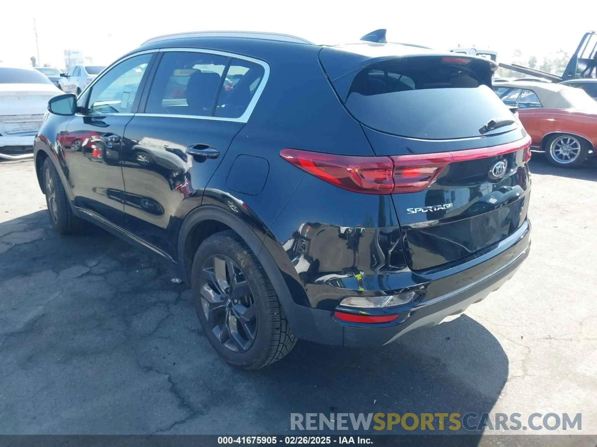 3 Photograph of a damaged car KNDP63AC0L7691095 KIA SPORTAGE 2020