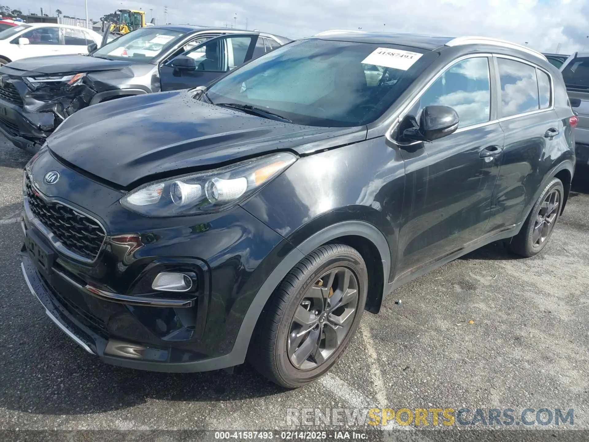 2 Photograph of a damaged car KNDP63AC0L7706050 KIA SPORTAGE 2020