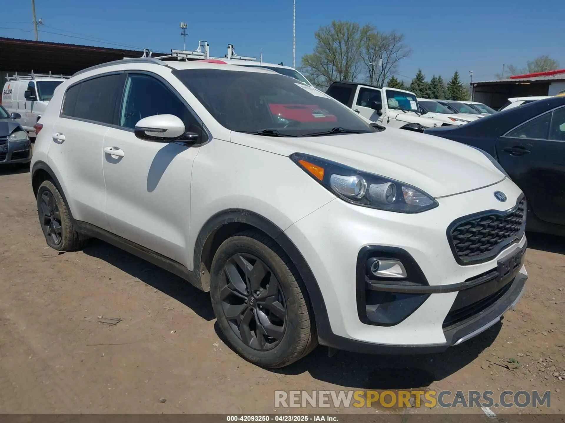 1 Photograph of a damaged car KNDP63AC0L7742675 KIA SPORTAGE 2020