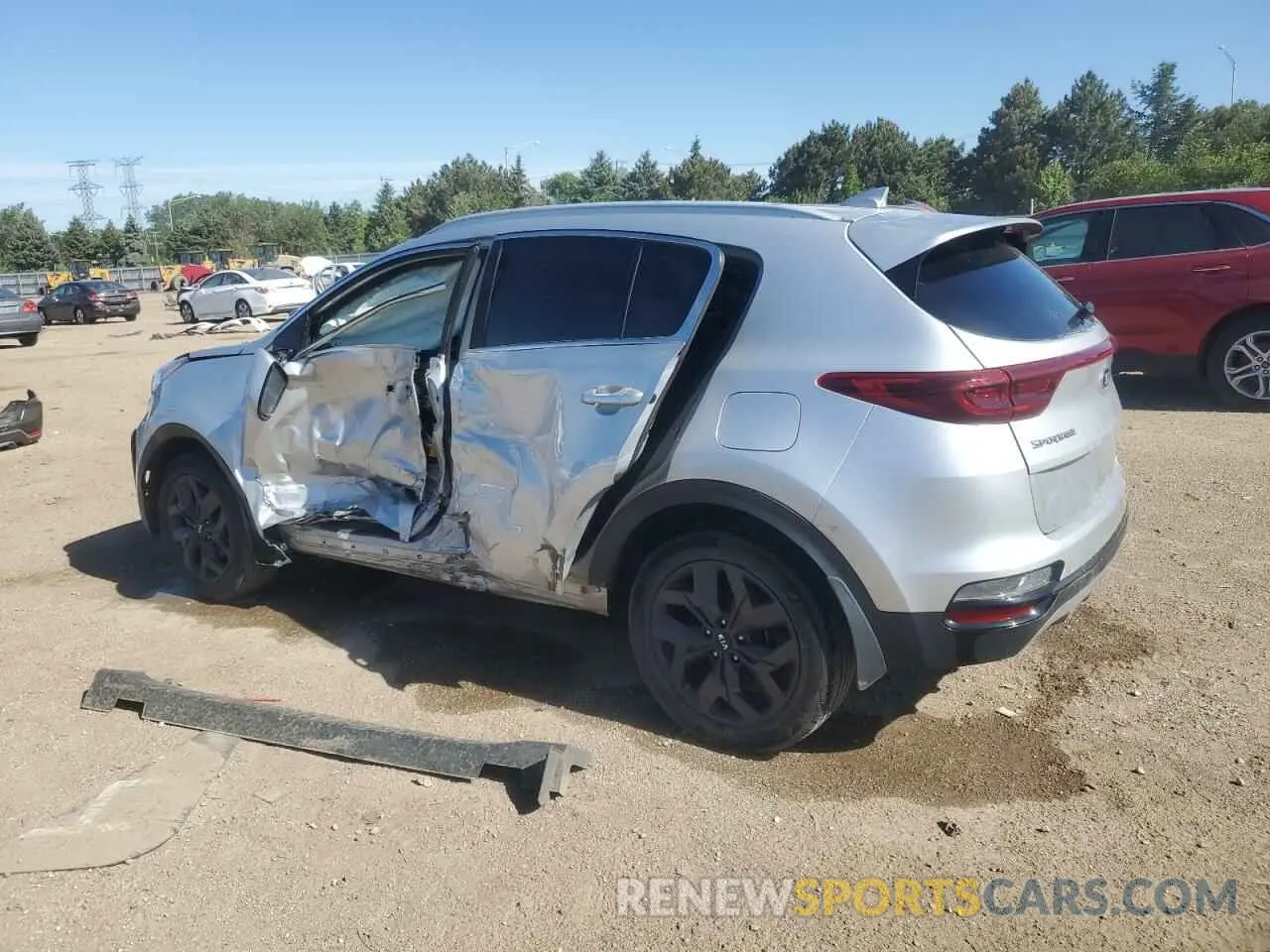 2 Photograph of a damaged car KNDP63AC1L7663919 KIA SPORTAGE 2020