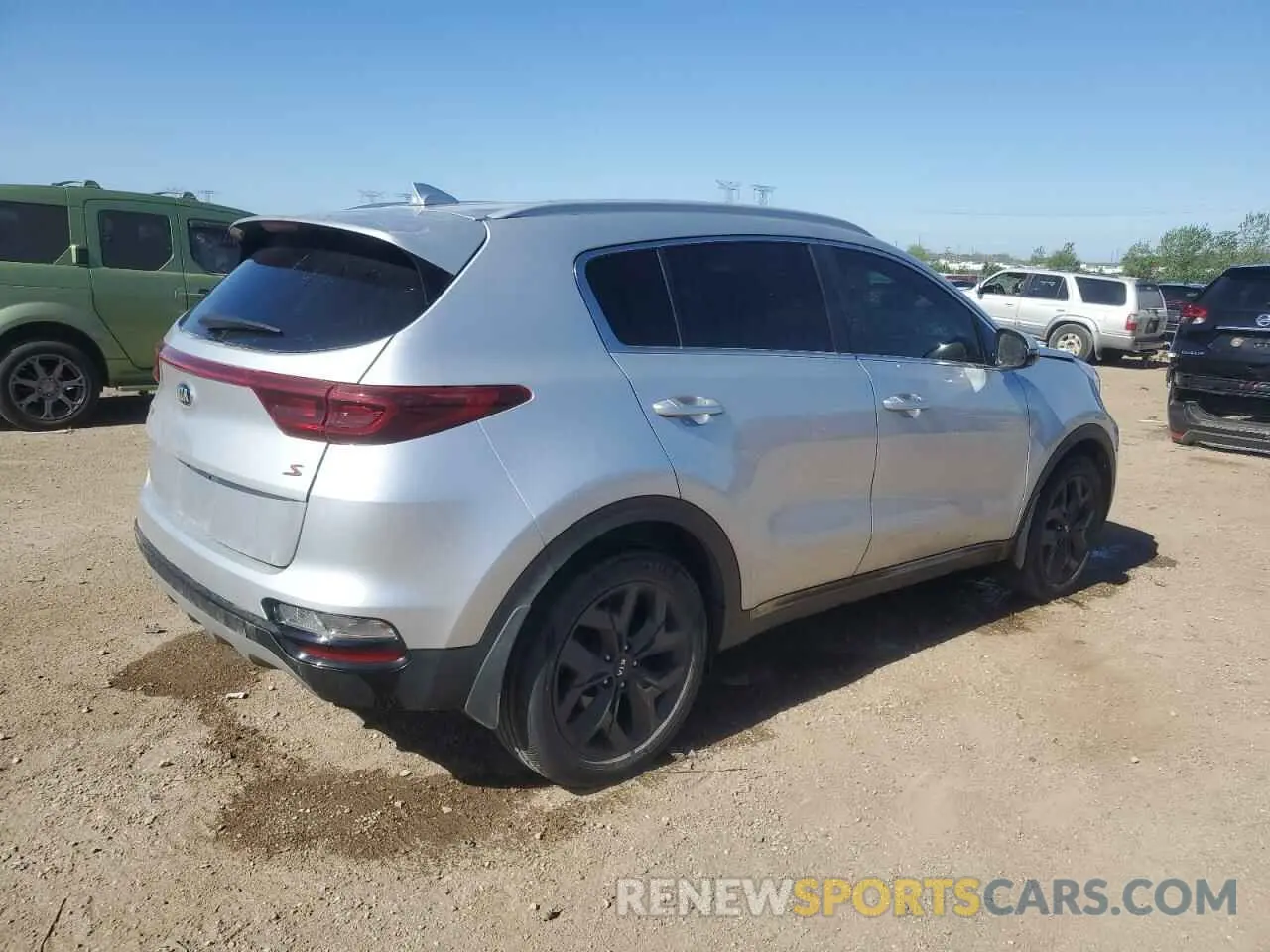 3 Photograph of a damaged car KNDP63AC1L7663919 KIA SPORTAGE 2020