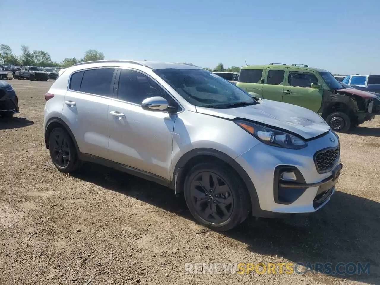 4 Photograph of a damaged car KNDP63AC1L7663919 KIA SPORTAGE 2020