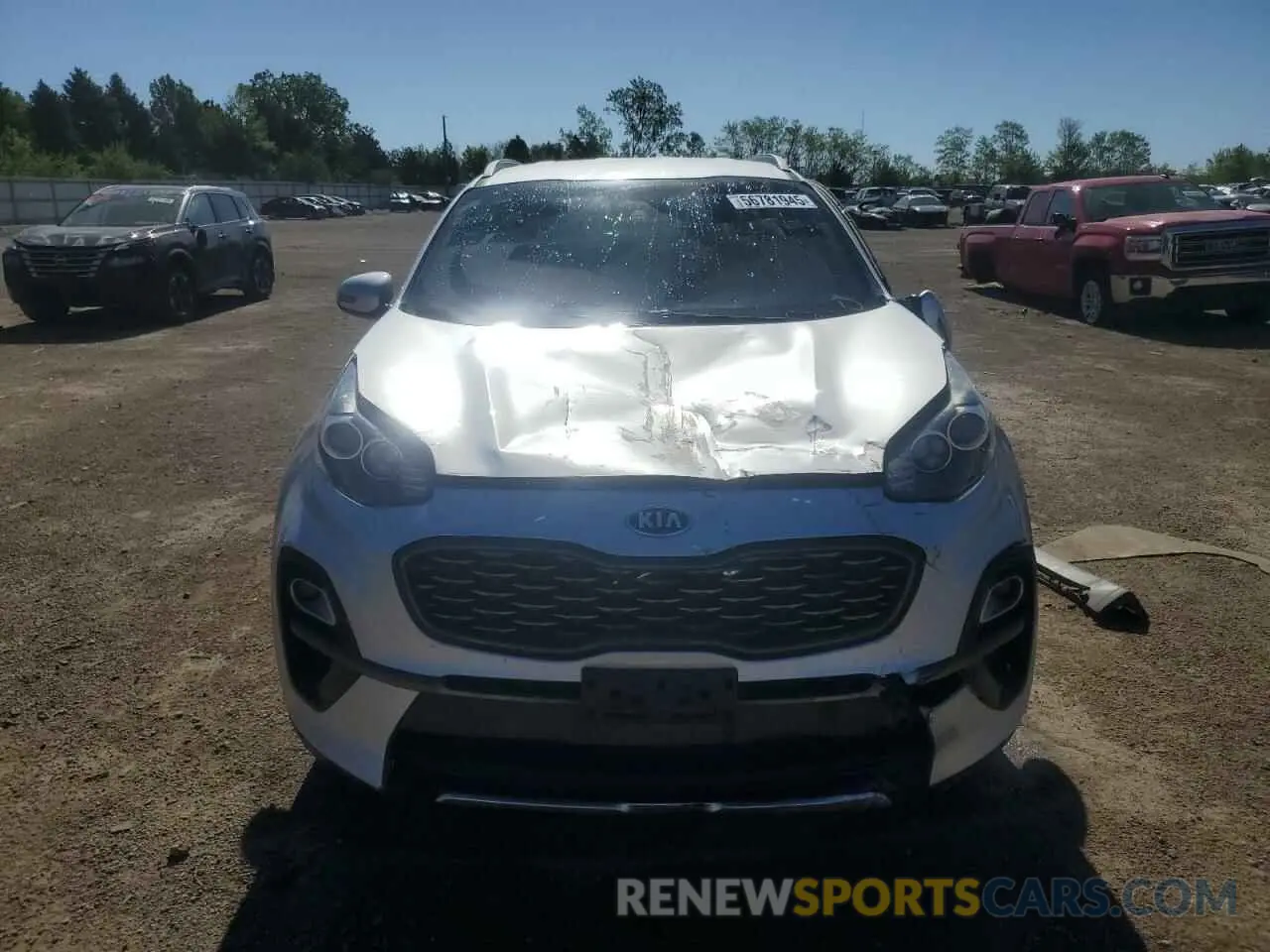 5 Photograph of a damaged car KNDP63AC1L7663919 KIA SPORTAGE 2020