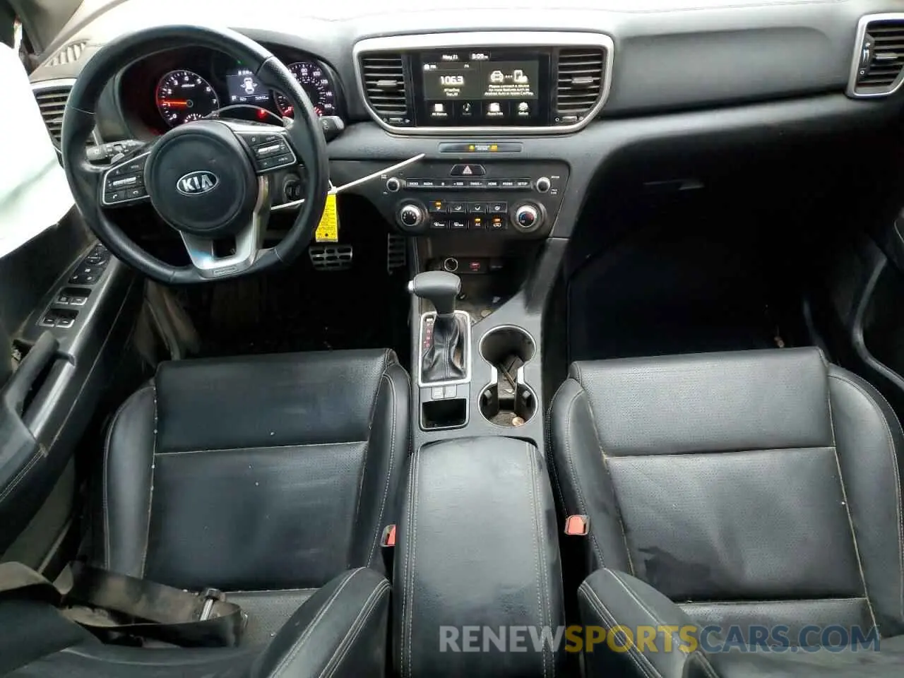 8 Photograph of a damaged car KNDP63AC1L7663919 KIA SPORTAGE 2020
