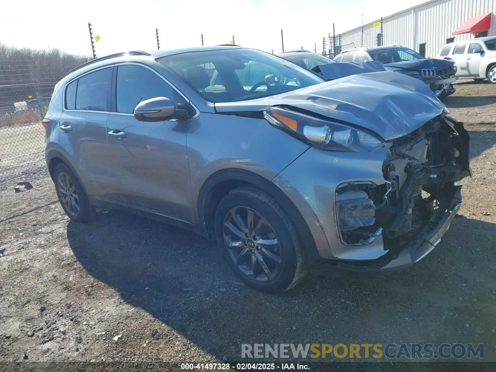 1 Photograph of a damaged car KNDP63AC1L7683250 KIA SPORTAGE 2020