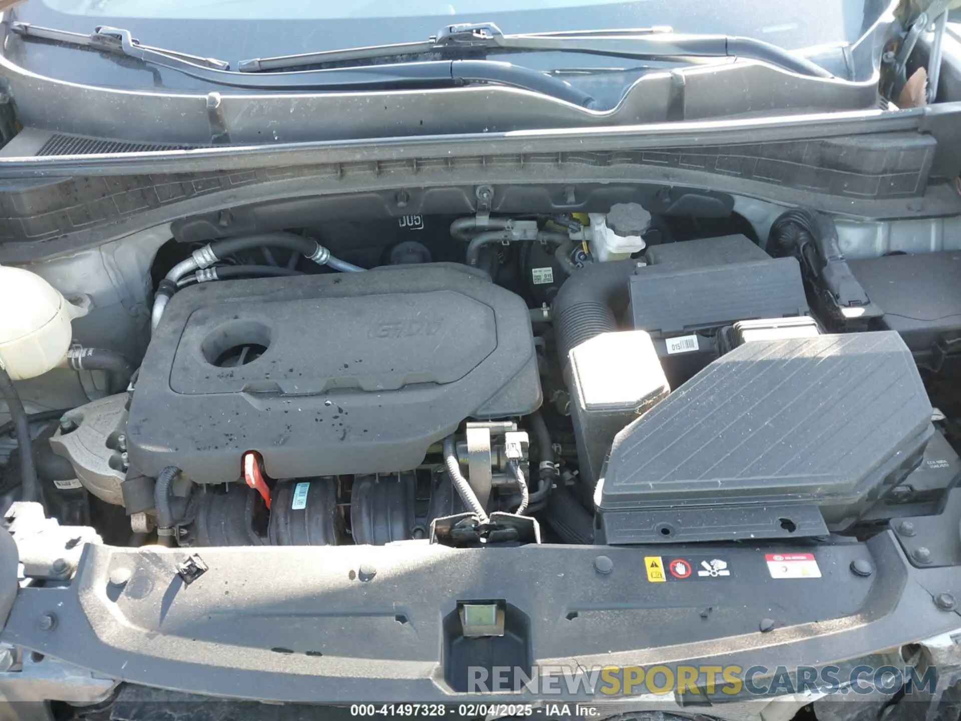 10 Photograph of a damaged car KNDP63AC1L7683250 KIA SPORTAGE 2020