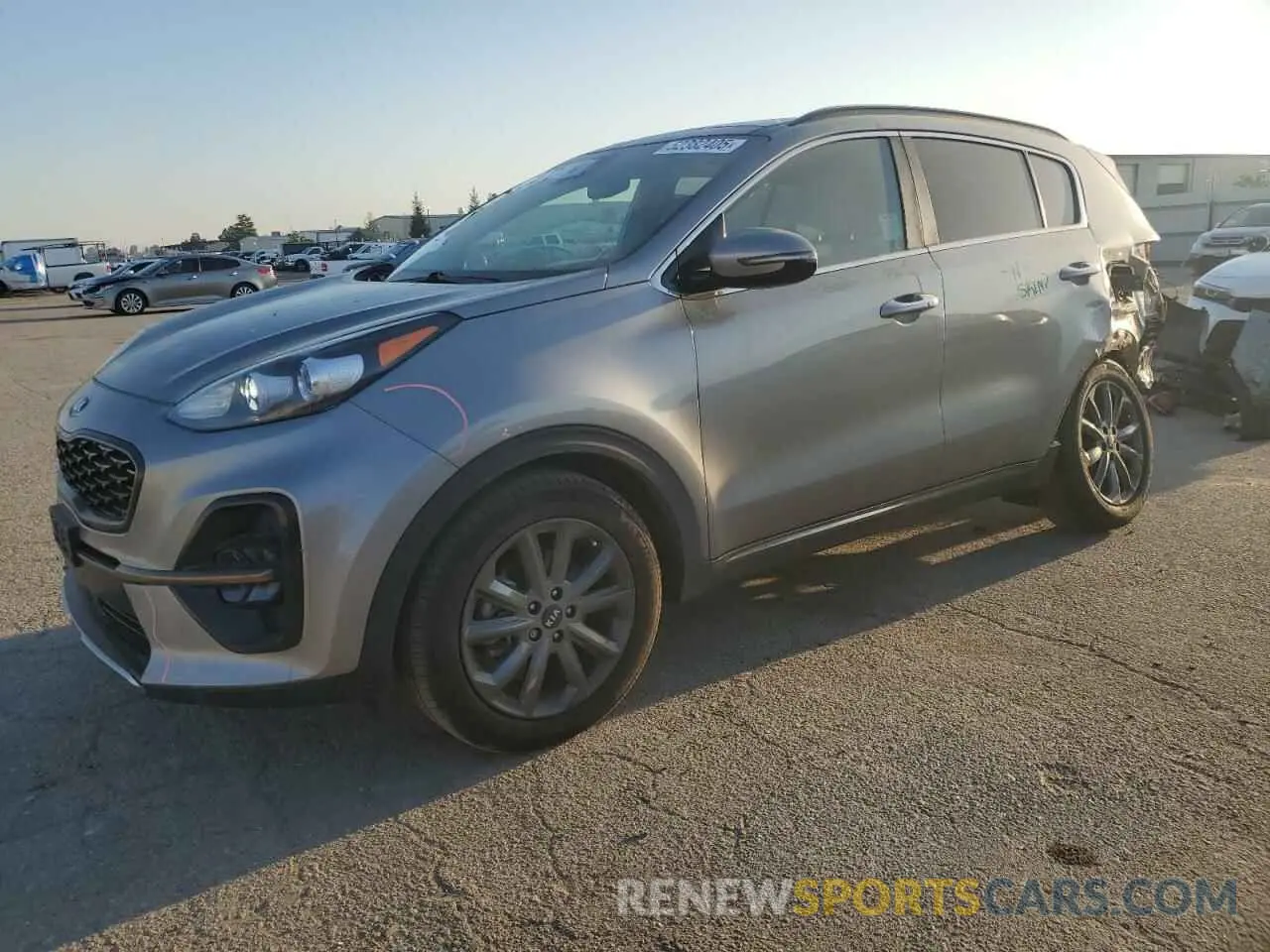 1 Photograph of a damaged car KNDP63AC1L7745875 KIA SPORTAGE 2020