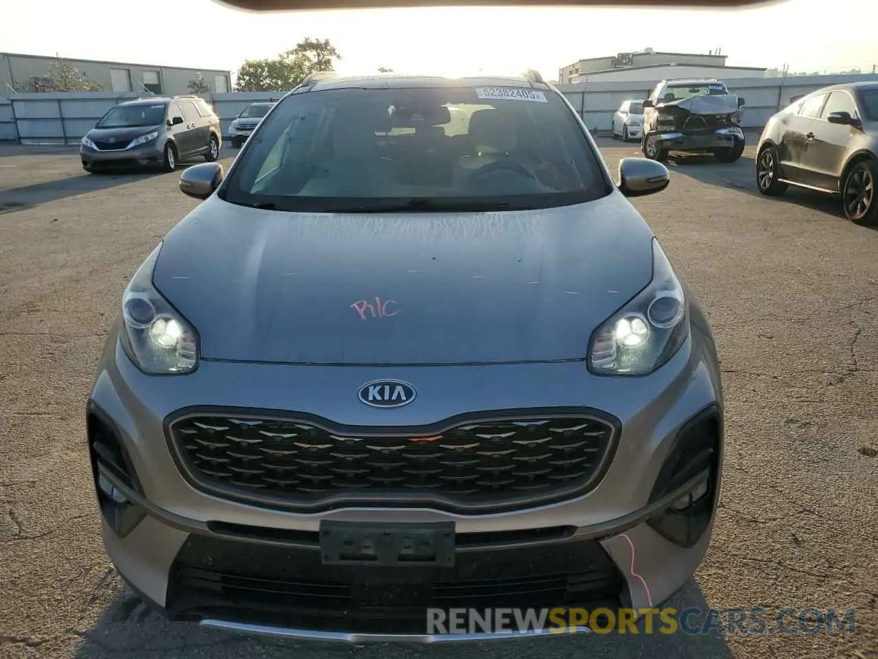 5 Photograph of a damaged car KNDP63AC1L7745875 KIA SPORTAGE 2020