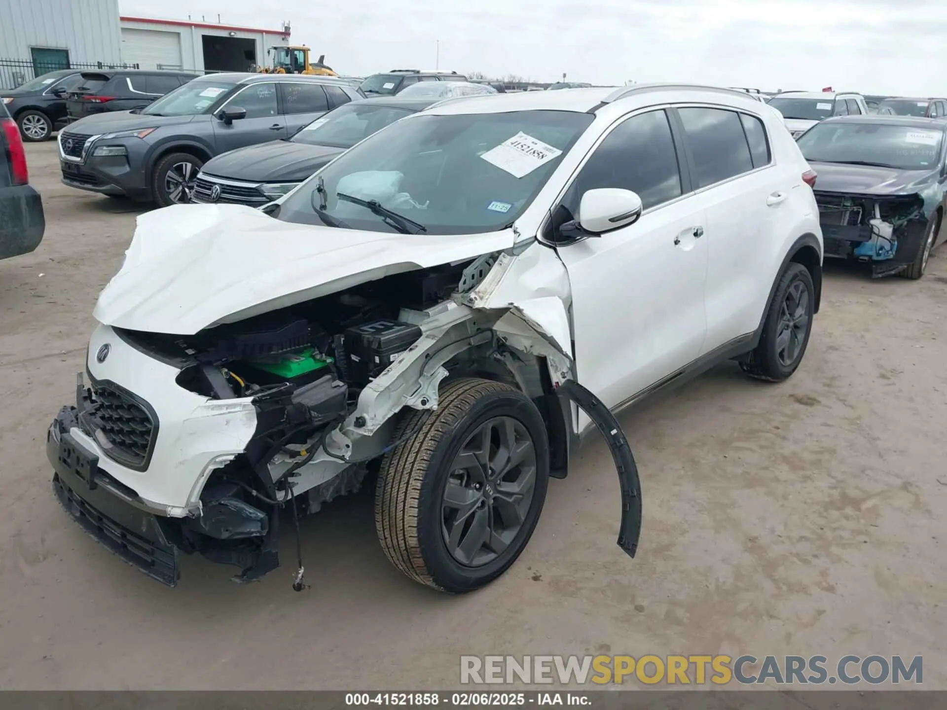2 Photograph of a damaged car KNDP63AC1L7770968 KIA SPORTAGE 2020