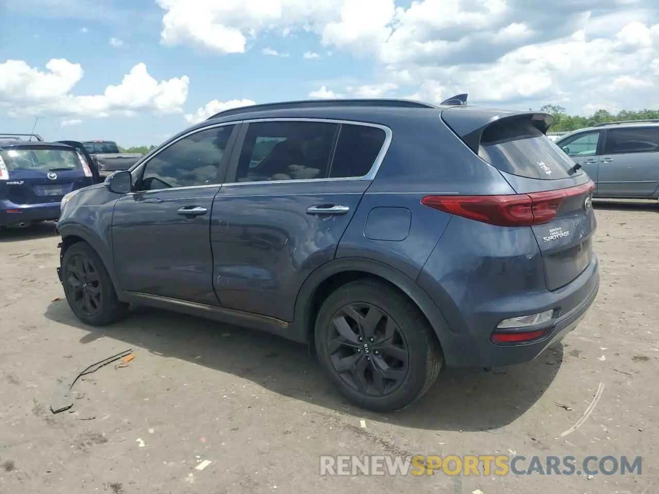 2 Photograph of a damaged car KNDP63AC2L7669115 KIA SPORTAGE 2020