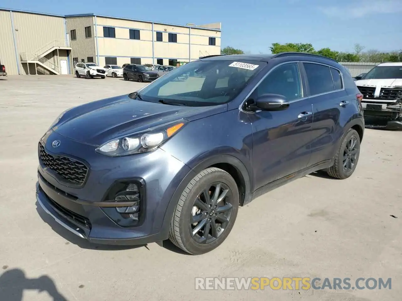 1 Photograph of a damaged car KNDP63AC2L7754729 KIA SPORTAGE 2020