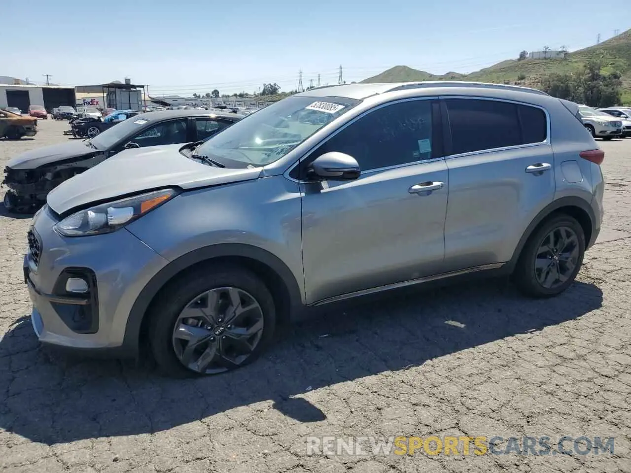 1 Photograph of a damaged car KNDP63AC3L7730567 KIA SPORTAGE 2020
