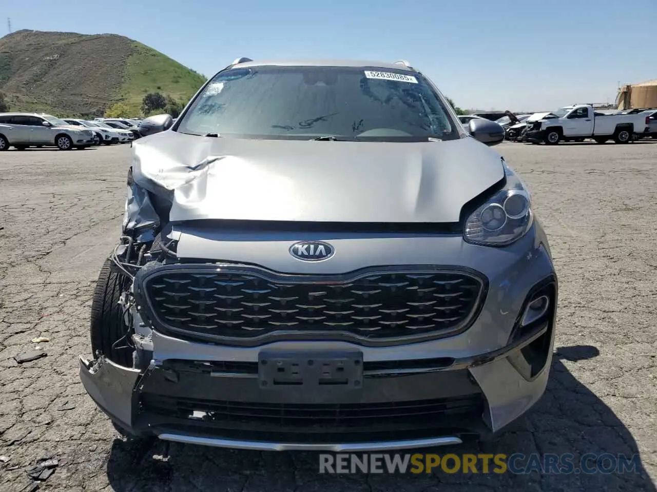 5 Photograph of a damaged car KNDP63AC3L7730567 KIA SPORTAGE 2020